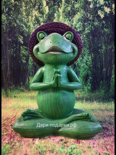 ЛЯГУШКА Йога 32*27см  1,25кг   полистоун Россия 1789/012252*