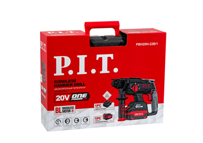 Перфоратор аккумуляторный P.I.T. PBH20H-22B/1