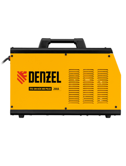 Аппарат инвертор. аргонодуговой сварки ITIG-200 ACDC Mix Pulse, 200 А, ПВ 60% Denzel