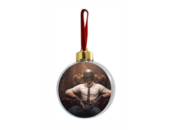 Шар елочный новогодний PlayerUnknown’s Battlegrounds, PUBG, ПУБГ №20