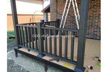Терраса и ограждения ДПК