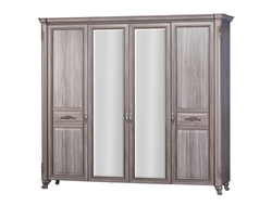 Спальня Скарлетт - №381 Шкаф 4-дверный Дуб состаренный
