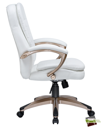 Офисное кресло для руководителей DOBRIN DONALD, белый