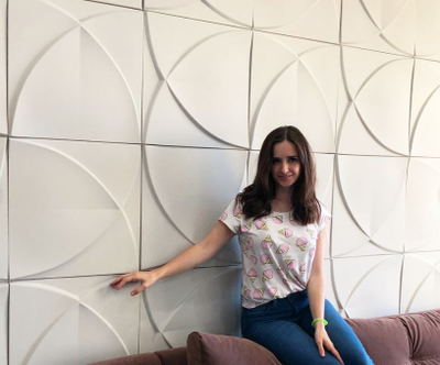 Гипсовая 3d панель "Милли"