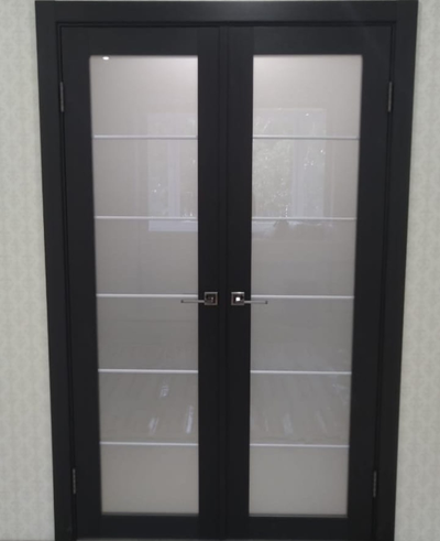 OPTIMA PORTE/ TURIN 501.2 АСС ВЕНГЕ/ ПОЛОТНО ОСТЕКЛЕННОЕ