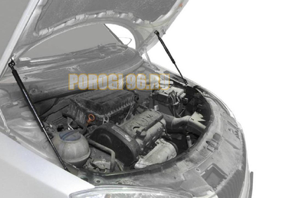 Амортизаторы капота, 2 шт. АвтоУпор для Skoda Fabia II / II рестайлинг 2007-2010 / 2010-2014