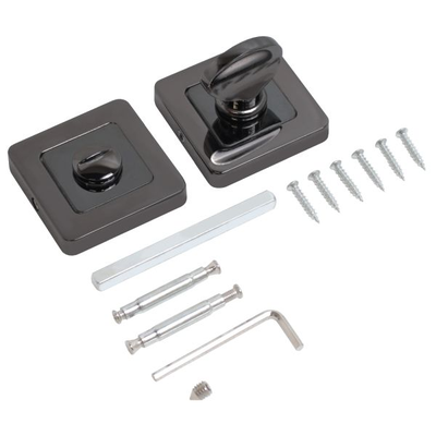 Сантехническая завертка к ручкам АЛЛЮР АРТ BK-S1 BT/BT(411414) черн.титан/черн.титан  [53957]