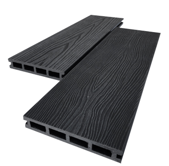 ТЕРРАСНАЯ ДОСКА MALIBU 3D ГРАФИТ