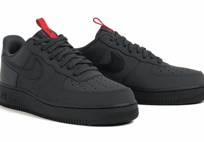 Nike Air Force 1 07 Low (Серые) арт3 сбоку