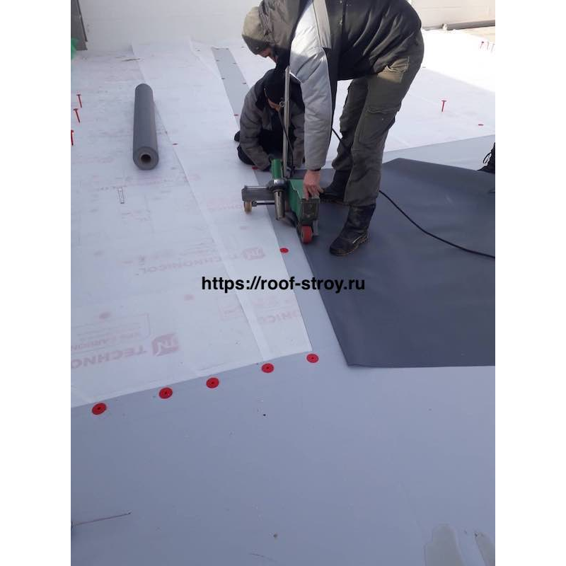 Монтаж пвх мембраны технониколь