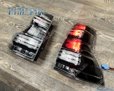 Стопы Toyota Land Cruiser Prado 150 2009-2017 дымчатые серые