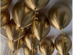 Гелиевый хромированный шар