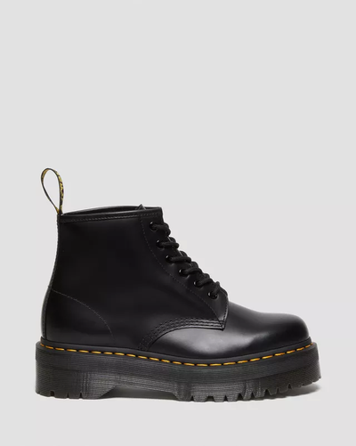 Dr Martens 101 Smooth Leather Platform Ankle