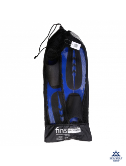 Ласты LightSwim LSF-35 Black/blue S-36-37