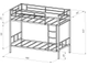 Двухъярусная кровать металлическая ФМ - СВ 2 (190х90) + 100 бонусов