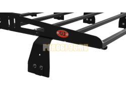 Багажник алюминиевый крашеный разборный 8-ми опорный, 2,1х1,3м Land Rover Defender 90, 110 1983-2007 (01.394.60)