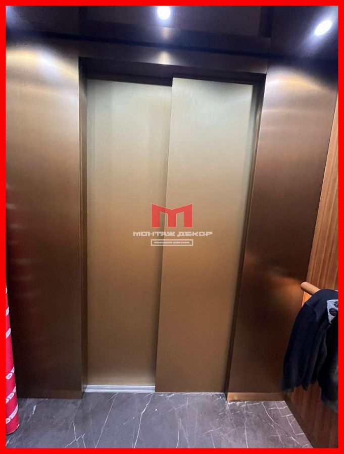 Отделать лифт внутри плёнкой