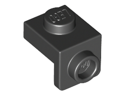 Bracket 1 x 1 - 1 x 1, Black (36841 / 6299338)