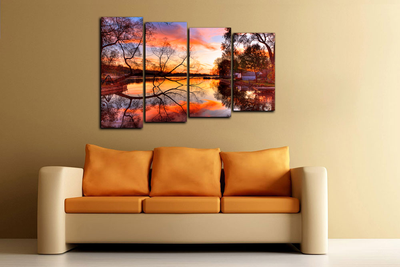 Модульная картина "Идеальный вечер"