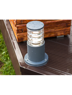 Уличный светильник 1508 TECHNO серый