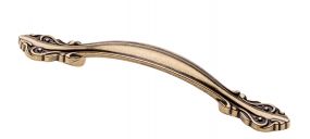 Ручка WERONA 96 мм, черный хром/золото (GTV)