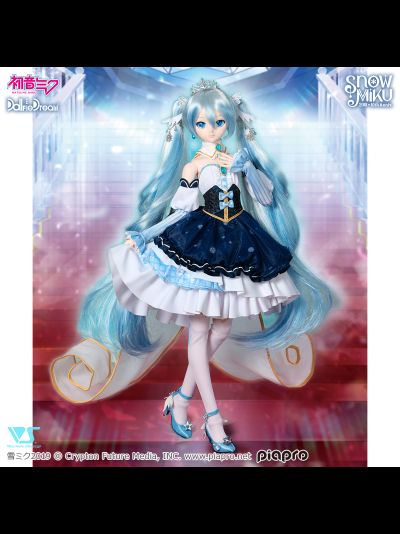 Одежда для куклы Мику Хацунэ (Cloth Dollfie Dream Hatsune Miku Glowing Snow Set)