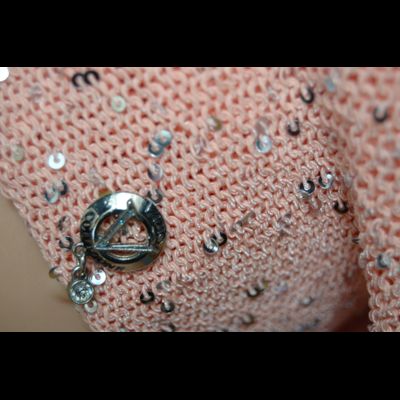 Весенний берет женский Vizio Италия S A 4 персиковый