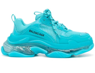 Balenciaga triple s teal discount