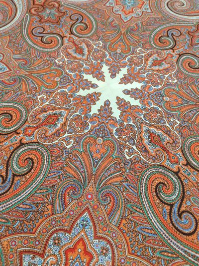 Павловопосадский платок Драгоценная 1292-0