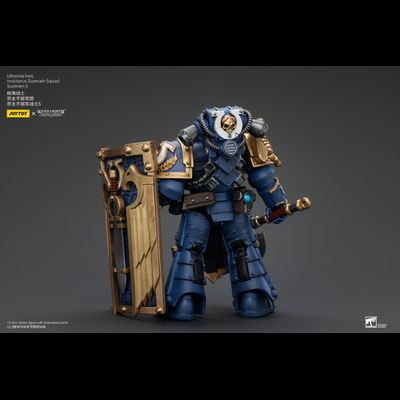 Сюзерен-инвиктарий Ультрамаринов (Warhammer Horus Heresy) - КОЛЛЕКЦИОННАЯ ФИГУРКА 1/18 Ultramarines Invictarus Suzerain Squad 5 (JT00287) - JOYTOY