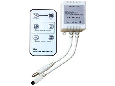 Диммер для светодиодных лент Ecola 12V 48W 4A с ИК пультом с автоматическими режимами CDM04CESB