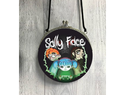 Сумка круглая Sally Face, Салли Фейс №18