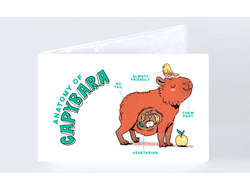 Обложка на зачетную книжку Капибара, Kapibara-san №8