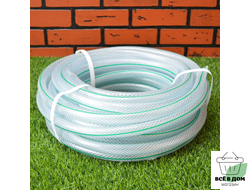 Шланг 20м "Силикон" прозрачный армированный