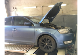 Чип тюнинг Шкода Рапид 1.4TSI - 125HP DSG 2016