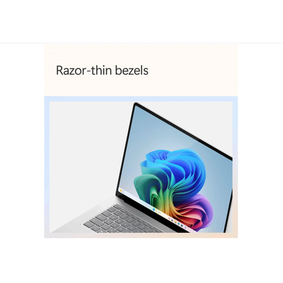 Ноутбук Microsoft Surface Laptop 7 for Business Copilot+ PC 15" Intel Core Ultra 7 268V (Series 2) 32GB 1TB Platinum в коммерческой упаковке