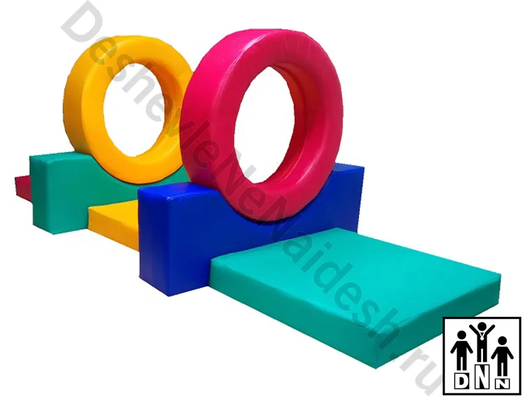 Мягкий модульный Спортивный набор 2 кольца