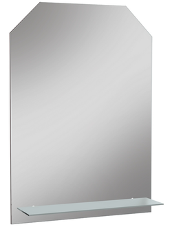 Зеркало Дом 500*700 с полкой Домино