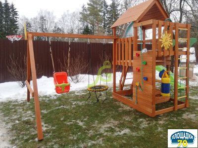 Детская площадка IgraGrad Крафт Pro 3 Бийск