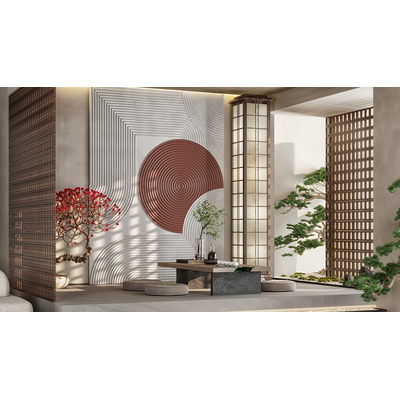 Гипсовая панель PALLADA + LED артикул M-0062