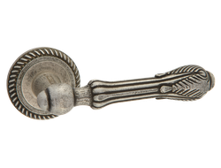 Ручка дверная "AL 512-17" SL серебро античное