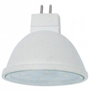 Лампа светодиодная Ecola MR16 GU5.3 220V 5.4W (5W) 2800K 2K 48x50 прозр. M2SW54ELB