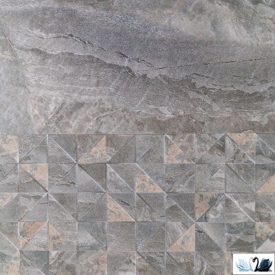 Плитка Eurotile Kota Grafit Matt 30x60 см настенная матовая, рваный камень