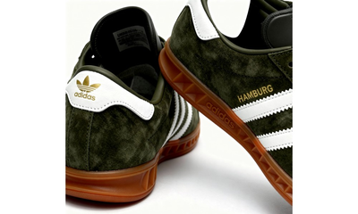 Adidas Hamburg Green White Gum