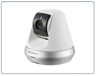 Wisenet SmartCam SNH-V6410PW - Wi-Fi видеоняня/охранная видеокамера, моторизированная с DVR. Full HD
