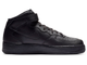 кроссовки Nike Air Force 1 Mid 07 Triple Black купить в СПб