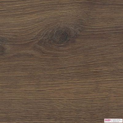 Ламинат Haro Tritty 100 Дуб Контура Дымчатый 538697 32 класс толщина 8 мм с фаской 1.98 м2