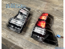 Стопы Toyota Land Cruiser Prado 150 2009-2017 дымчатые серые