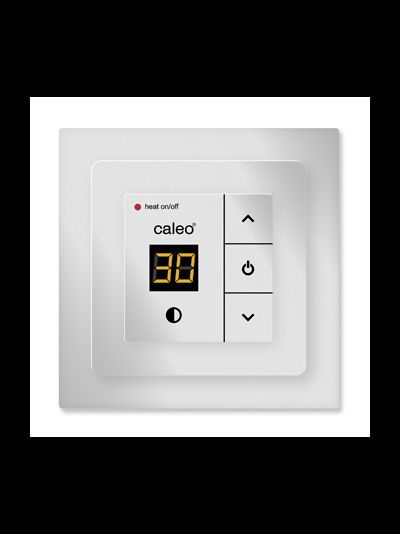Встраиваемый терморегулятор для теплого пола Caleo 720 Silver