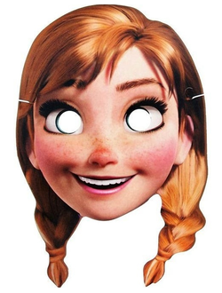 Маска "Анна, Холодное сердце"